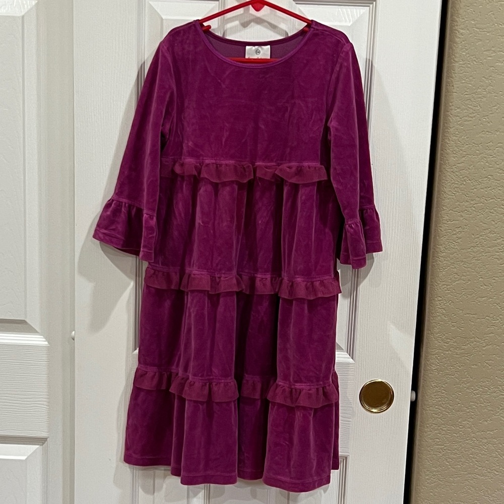 Hanna Andersson Pink Ruffle Dress